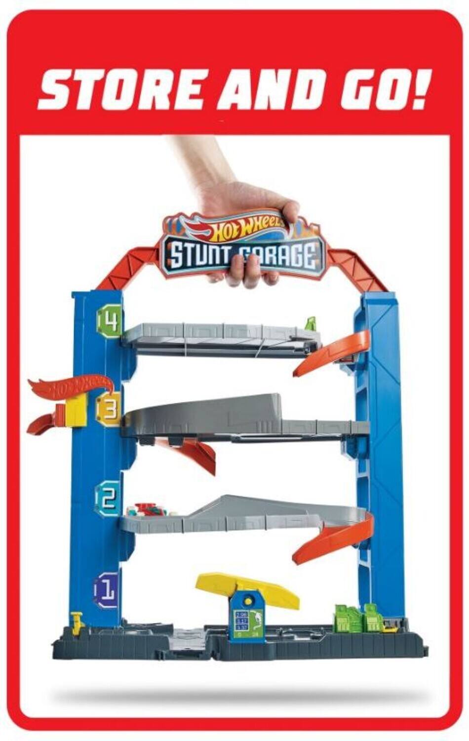 STORE AND GO! HOLLOWHEEL STUNT PARAG 4 3 2 1 193 S17
