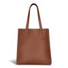 Front. Champs - OB-415-BROWN (VERTICAL TOTE) - Brown.