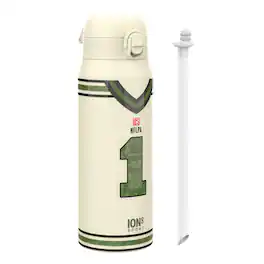 NFL PA ION8 Thermal Steel Water Bottle - Icon Series, Jalen Hurts - Ivory