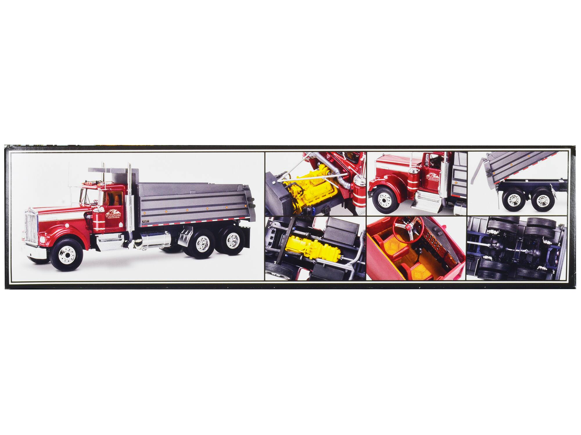 Alt View 1. Revell - Level 5 Model Kit Kenworth W-900 Dump Truck 1/25 Scale Model by Revell.