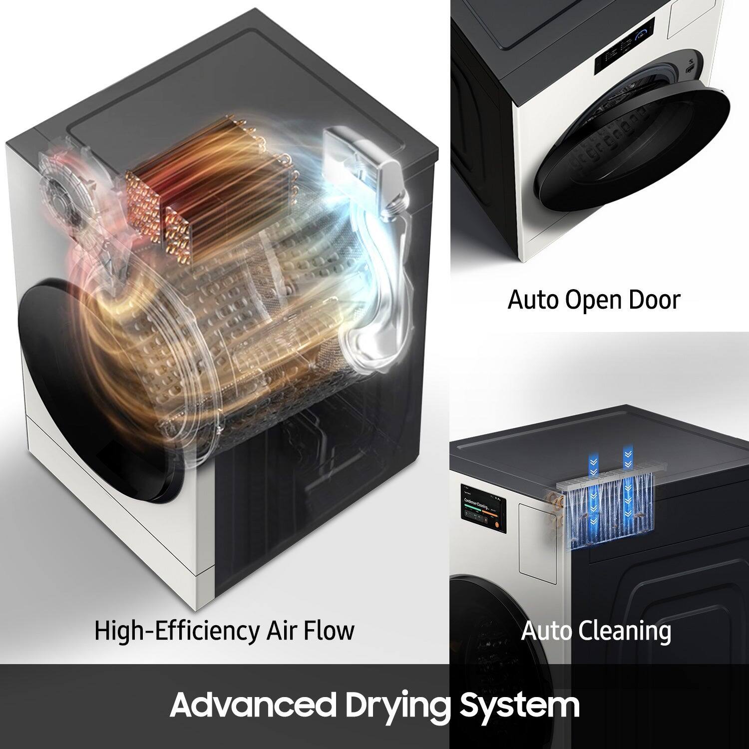 1. Auto Open Door
2. High-Efficiency Air Flow
3. Auto Cleaning
4. Advanced Drying System