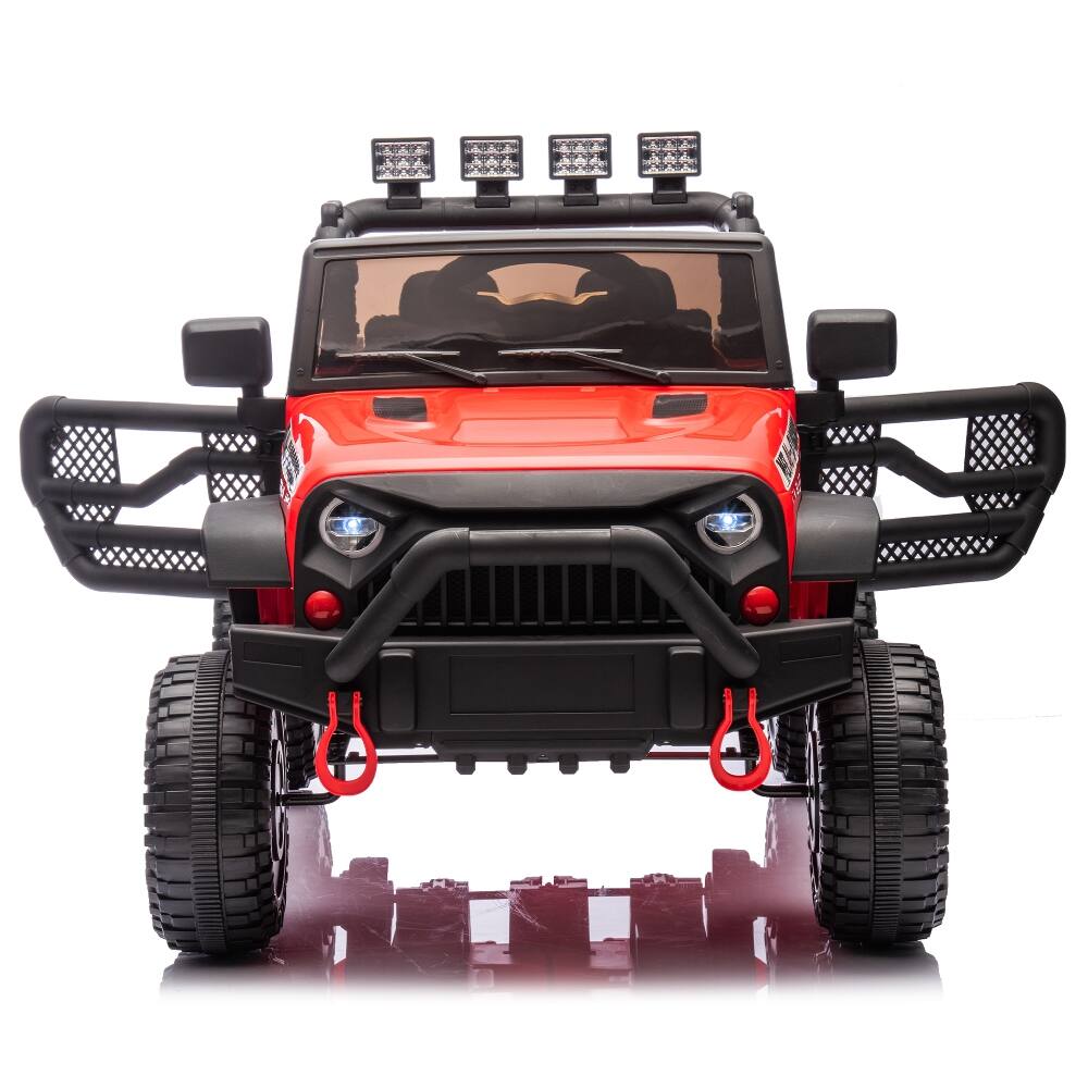 Alt View 3. Ropilly - Ropilly 24v kids ride on car with remote control, Red.