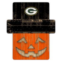 Fan Creations - Green Bay Packers 12" x 12" Jack-O-Lantern Display - Orange