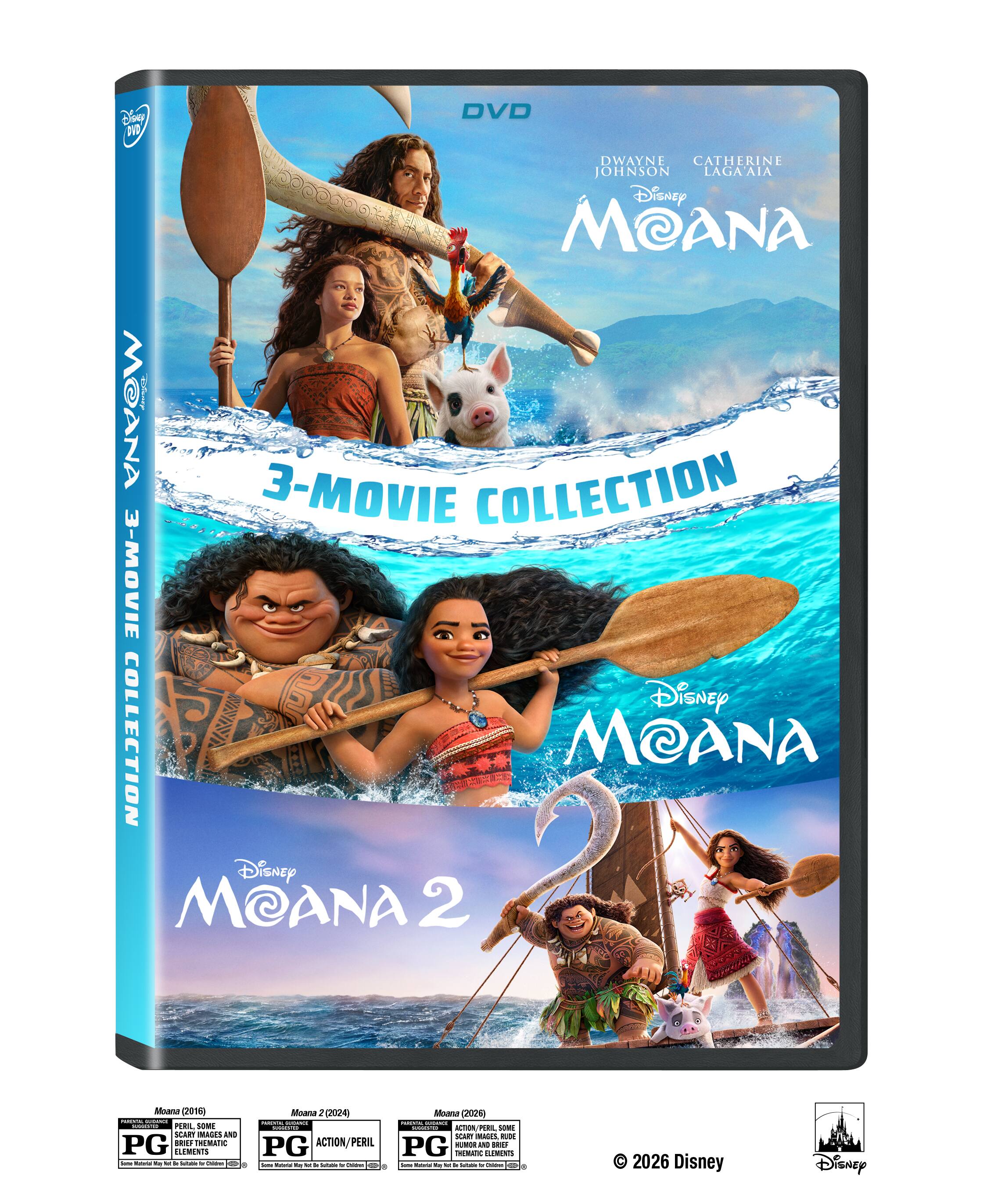 Moana 3-Movie Collection (DVD) [Standard]