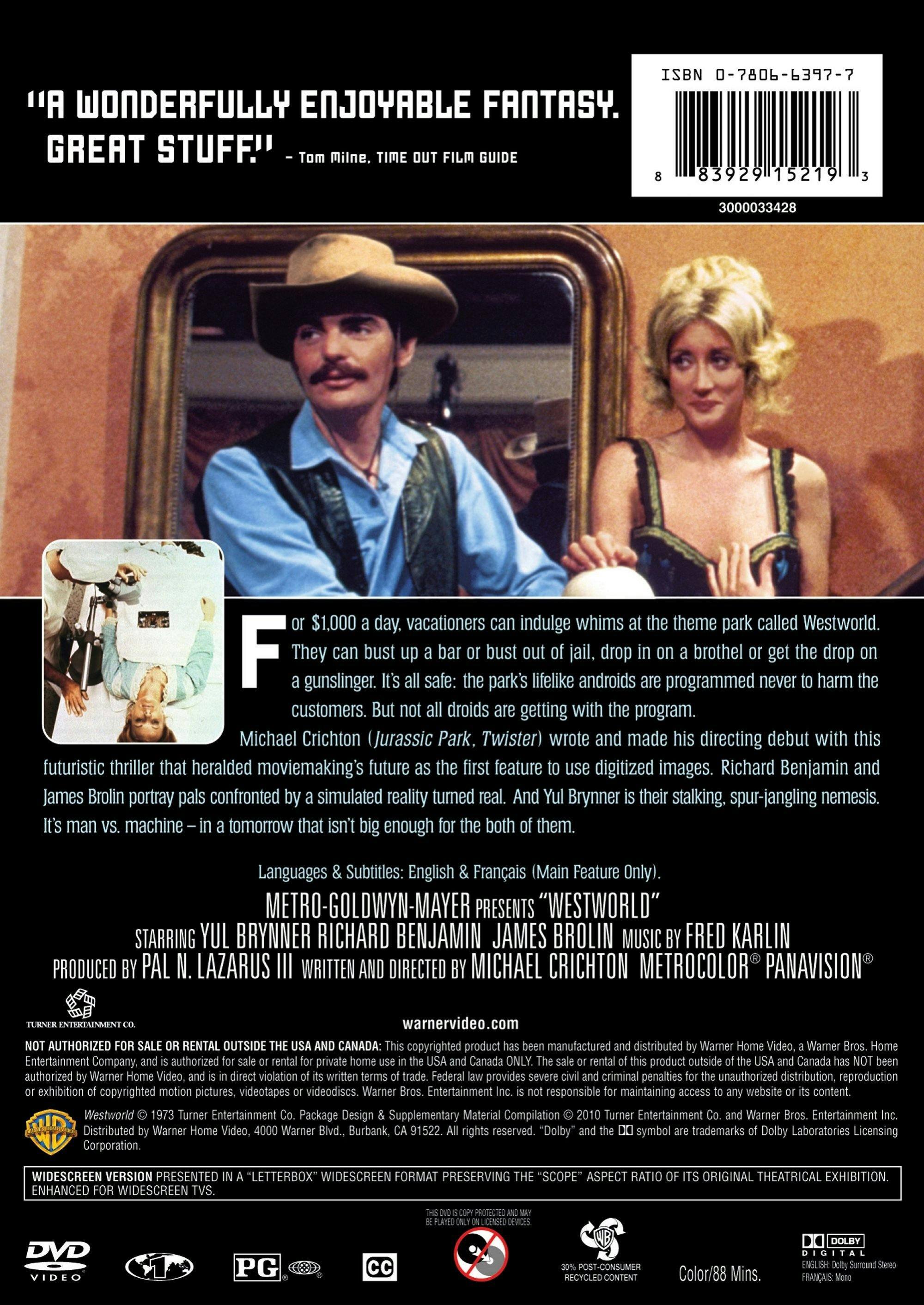 Angle. Westworld (DVD New Packaging) [DVD].