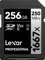Lexar - Professional SDXC 1667X UHS-II, V60 256 GB