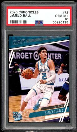 Panini - LaMelo Ball Rookie Card 2020-21 Chronicles #72 PSA 10