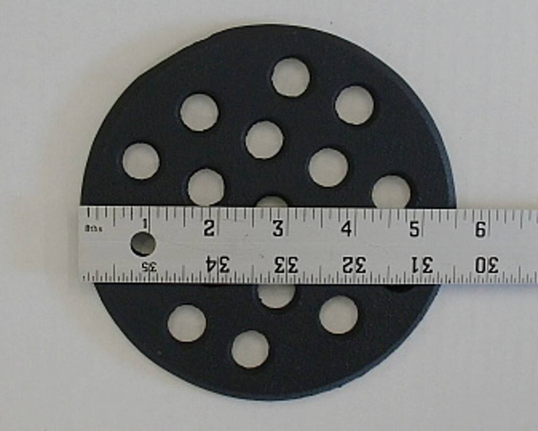 Alt View 1. Big Green Egg - Replacement Part 103079 | Fits Big Green Egg Models and more | Grill Grates heat plates and angles.
