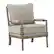 Angle. OSP Home Furnishings - Fletcher Spindle Chair - Fog.