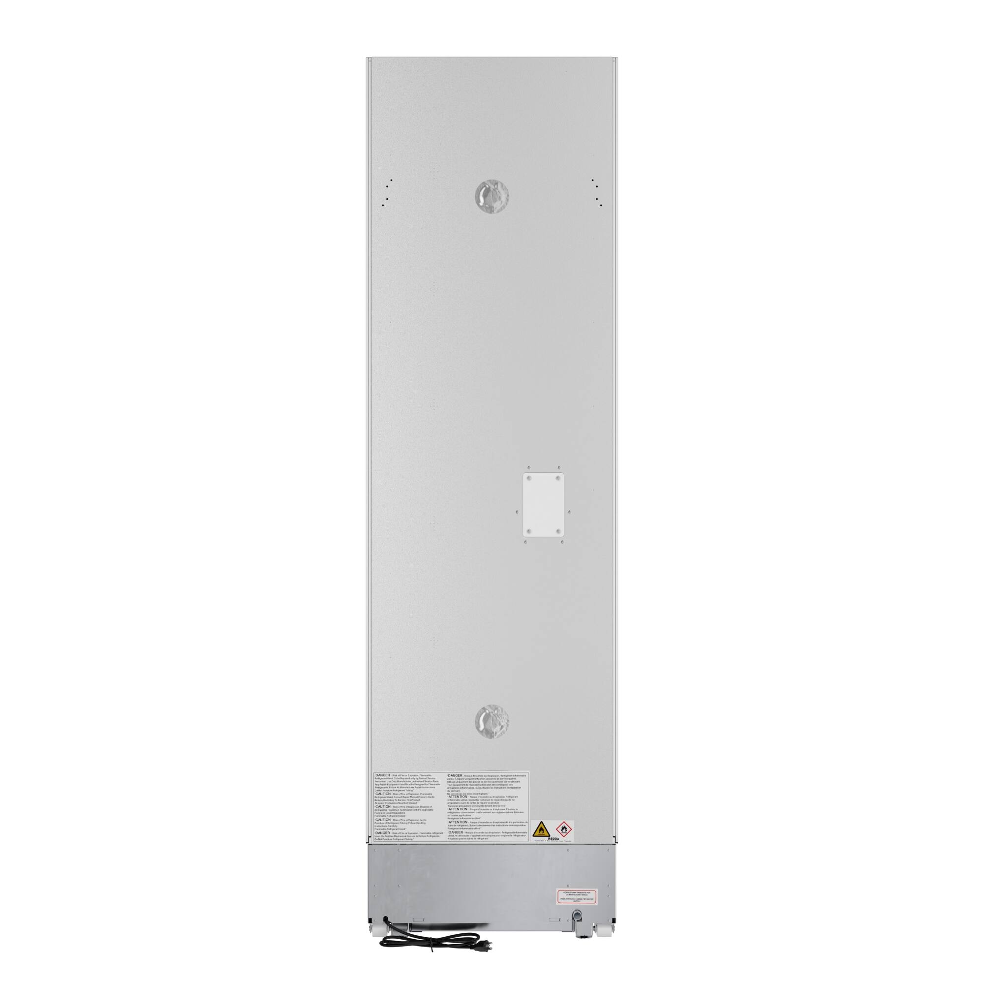 Alt View 9. Koolmore - 24 In Panel Ready Freezer Column With 12.4 Cu. Ft. Capacity, Ice Maker, Frost Free - White.