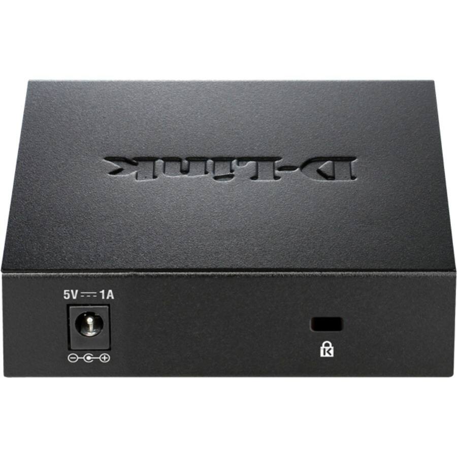 Alt View 1. D-Link - D-Link DGS-105 Ethernet Switch - 5 Ports - 2 Layer Supported - 3.10 W Power Consumption - Twisted Pair - Desktop - 3 - Unknown.