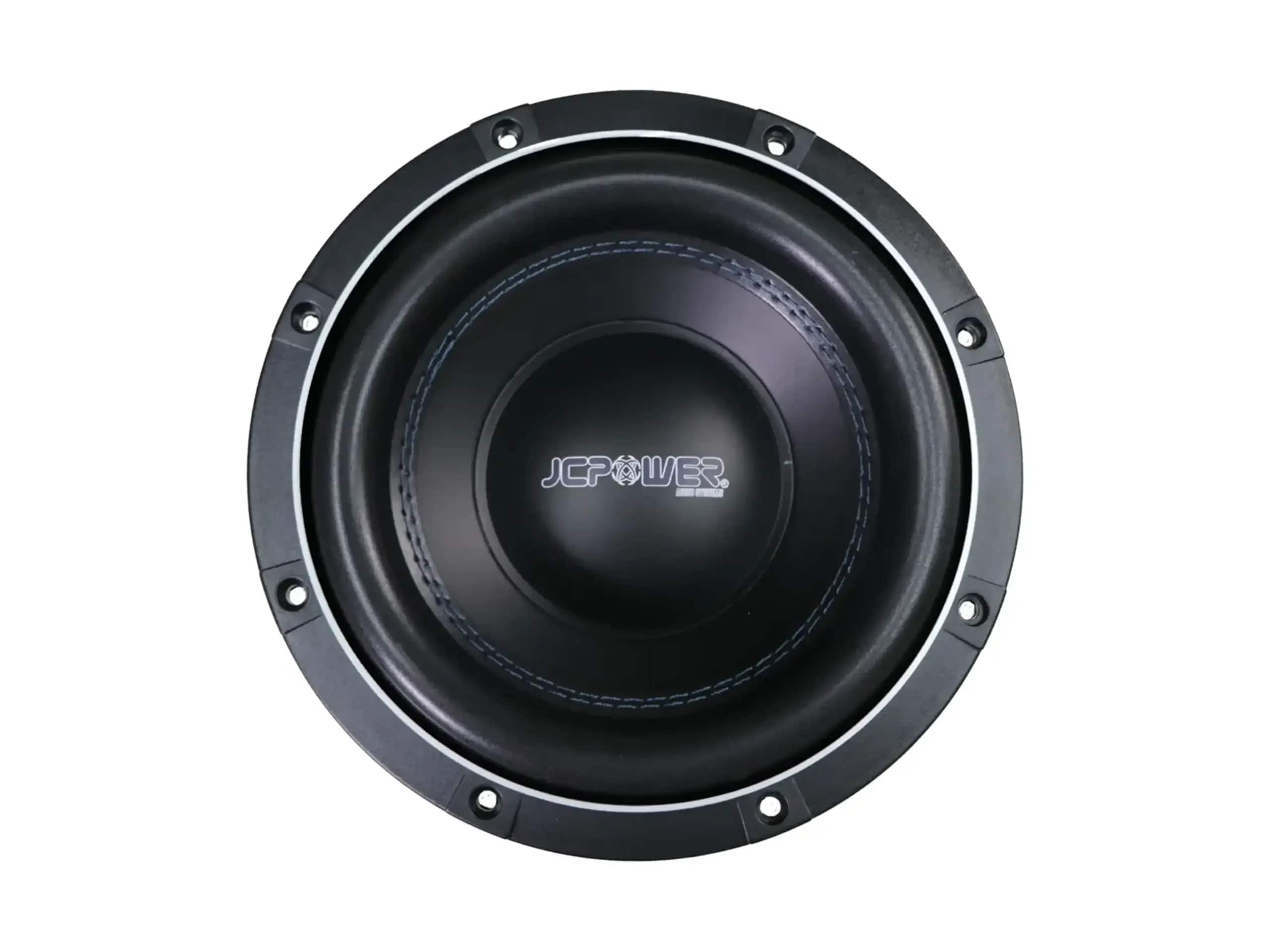 JCPower Audio Systems - RS12D4 - 12" 1200 Watt Dual 4-ohm Subwoofer - Black