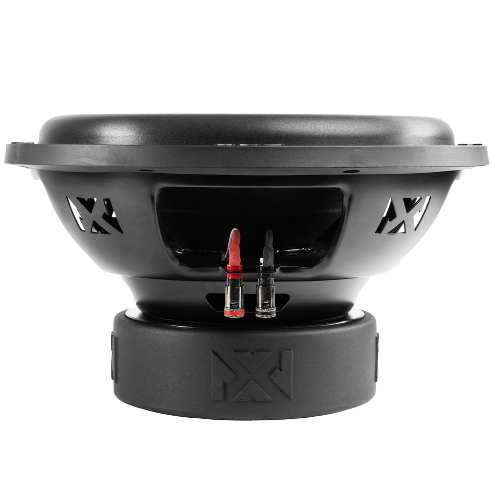 Back. NVX - YSW124 1600W Peak (800W RMS) Y-Series 12in Dual 4-Ohm Car Subwoofer.