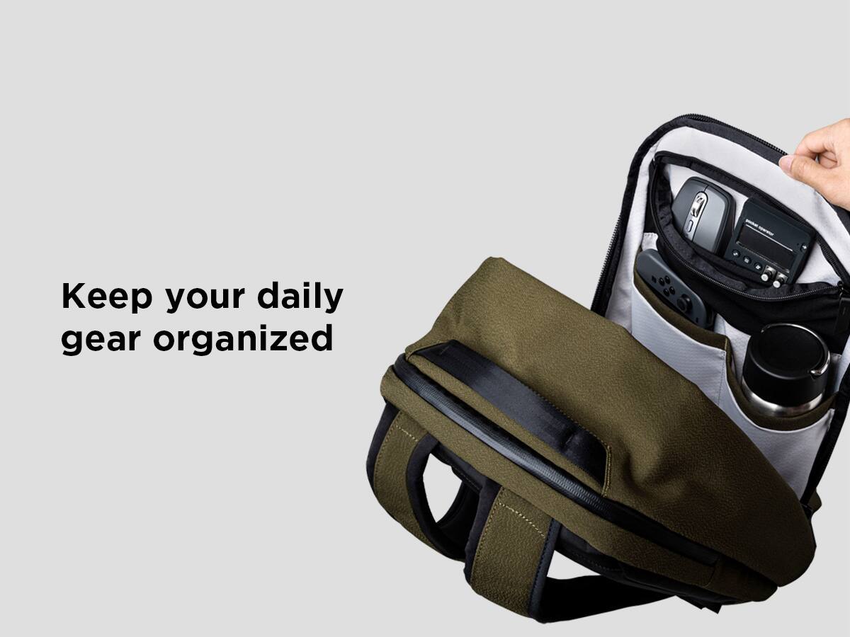 Keep your daily gear organized