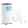 SIMZLIFE - 450 Sq.ft , 10000 BTU Portable Air Conditioner, 3-in-1, Ultra Quiet&Energy Save, Remote Control, for Bedroom Office - White