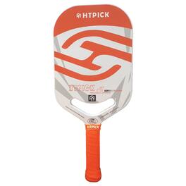 Aukfa - Carbon Fiber Pickleball Paddle: 14mm Polypro Honeycomb Core, Hot Press Molded, UV Matte Finish. Lightweight Pro Racket - Orange