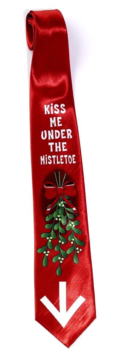 Kiss me under the mistletoe