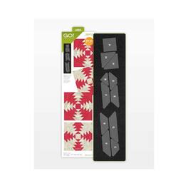 AccuQuilt - GO! Pineapple 10 Inch Finished Block on Board Fabric Cutting Die for Quilting Projects, Wall Hangings, or Table Runners - Multicolor