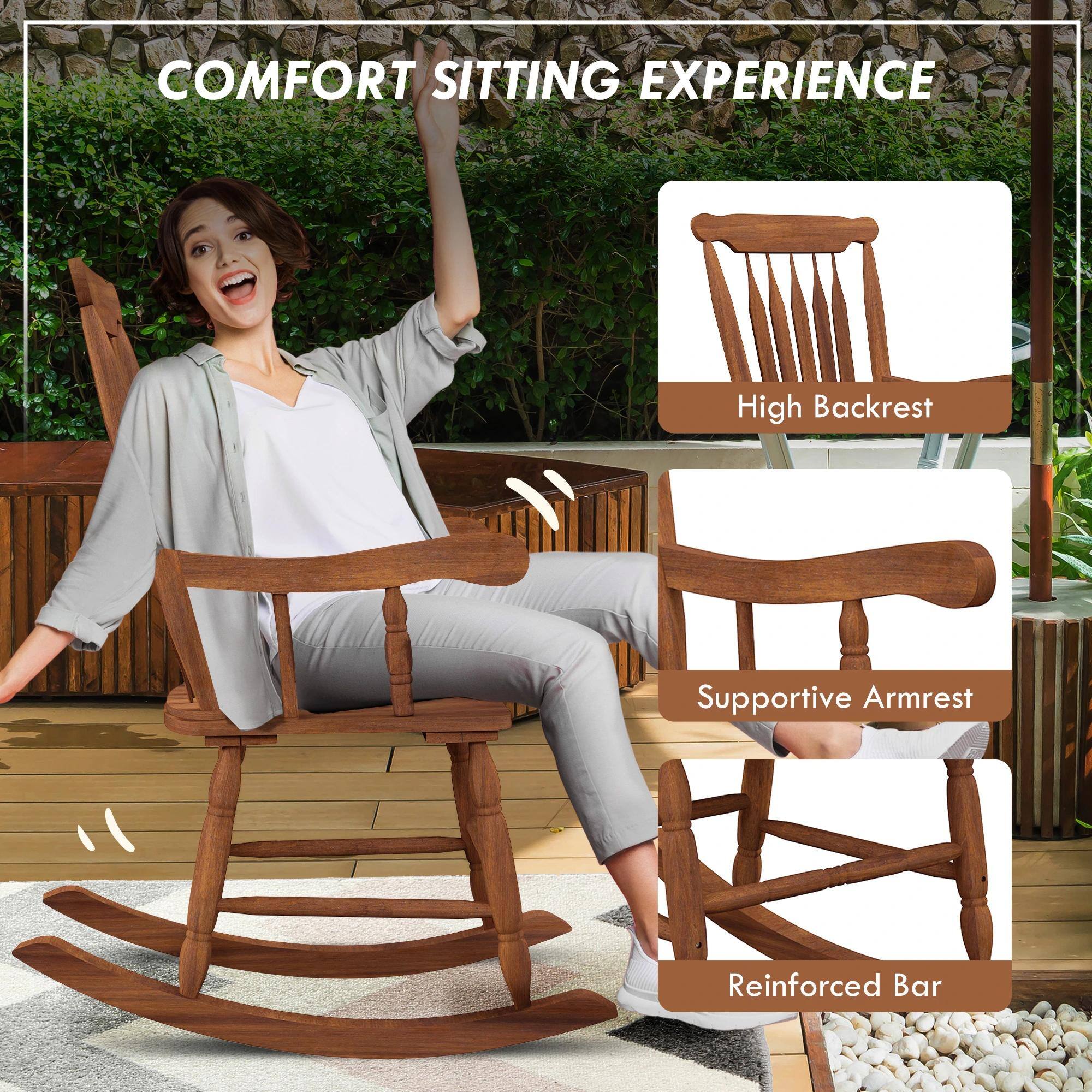 COMFORT SITTING EXPERIENCE

- High Backrest
- Supportive Armrest
- Reinforced Bar