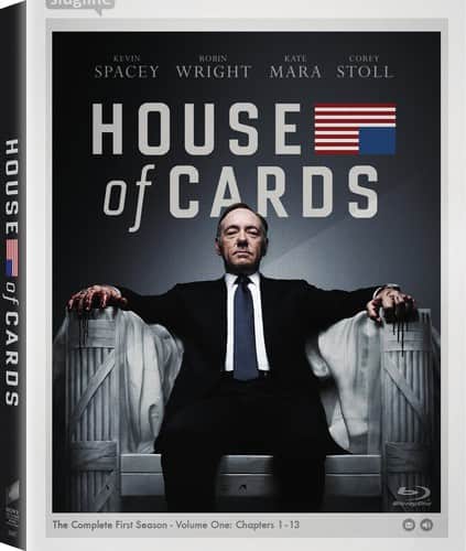 Front. House of Cards: The Complete First Season   - BLU-RAY.