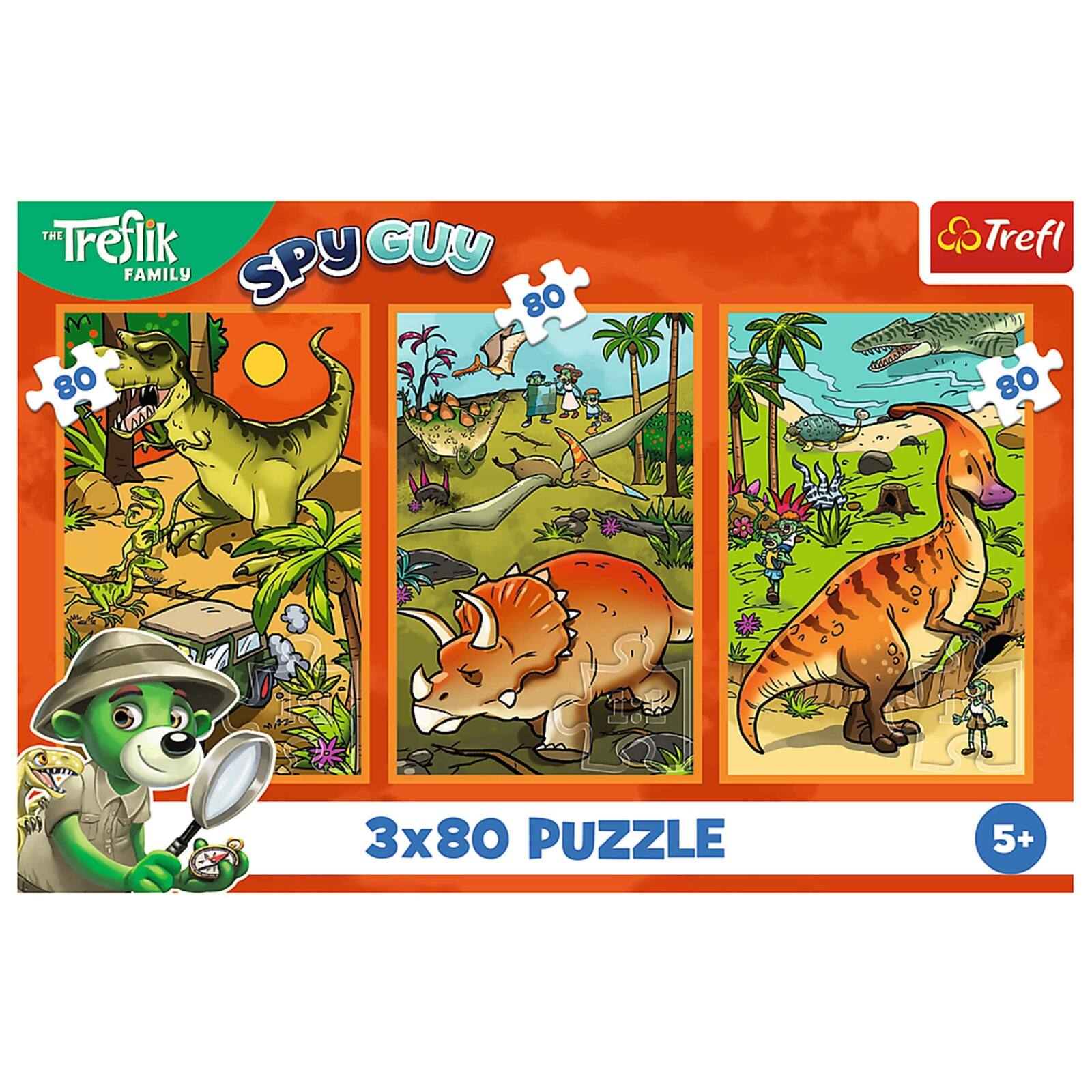 The Treflik Family  
Spy Guy  
3x80 Puzzle  
5+