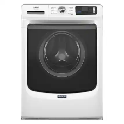 MAYTAG
- Normal/Regular
- Heavy Duty
- Whites
- Sanitize
- Towels
- Cottons
- Extra
- Content Cycle
- Quick Wash
- Delicates
- Colors
- Drain & Spin
- Bulky Items
- Clean Wrinkle
- Start/Pause
- Power
- End of Cycle
- Delay Start
- EcoConserve
- Extra
- Spin