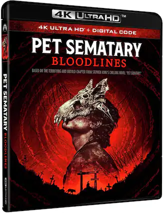 Front. Pet Sematary: Bloodlines - 4K UHD.