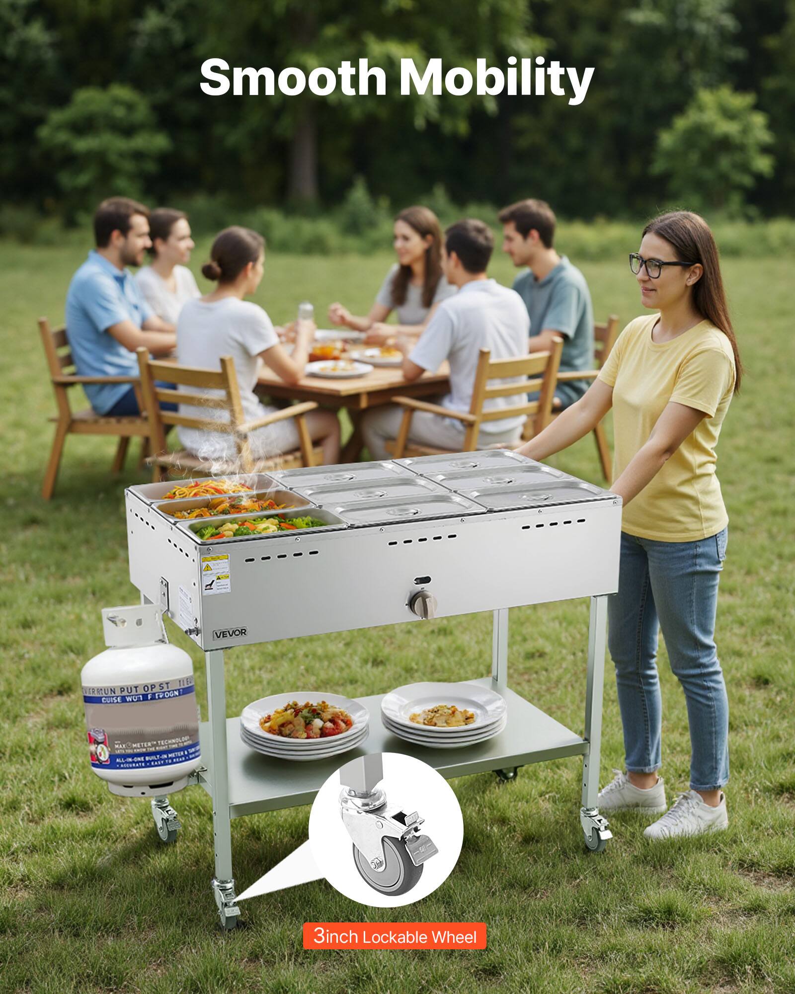 Smooth Mobility

3inch Lockable Wheel