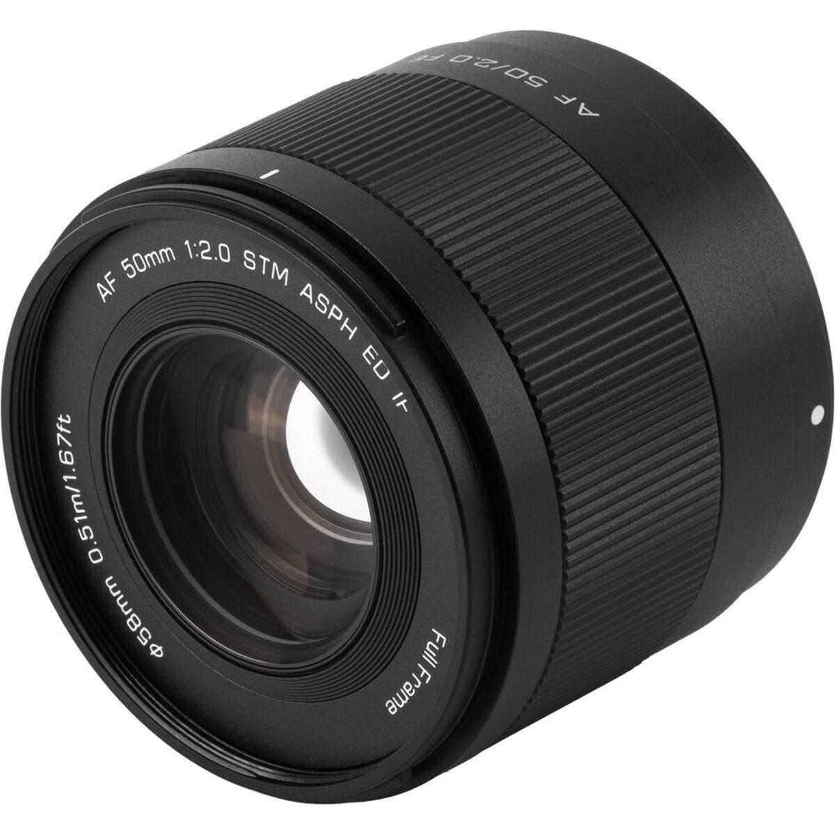 50/2.0 AF  
50mm 1:2.0 AF STM ASPH ED  
7ft 0.51m/1.67ft  
58mm Full Frame