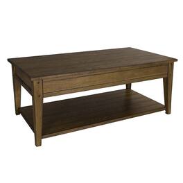 Liberty Furniture Industries - Lake House Lift Top Cocktail Table in Oak - Brown