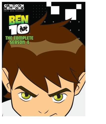 Front. Ben 10: The Complete Season 4   - DVD.