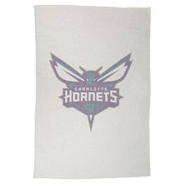 Logo Brands - Charlotte Hornets 54" x 84" Sweatshirt Blanket - Multicolor