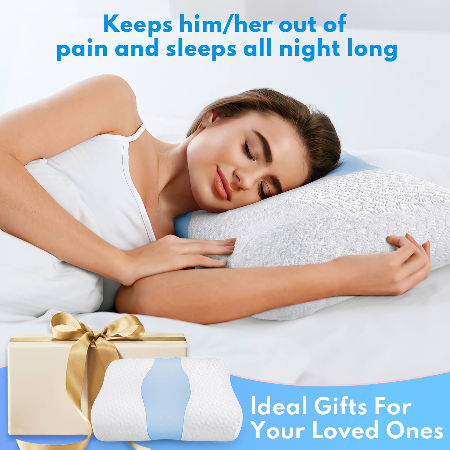 Keeps him/her out of pain and sleeps all night long. Ideal Gifts For Your Loved Ones.