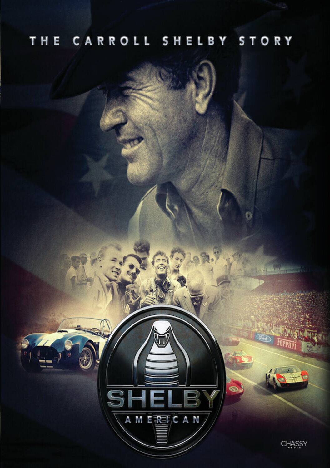 Front. Shelby American: The Carroll Shelby Story   - DVD.