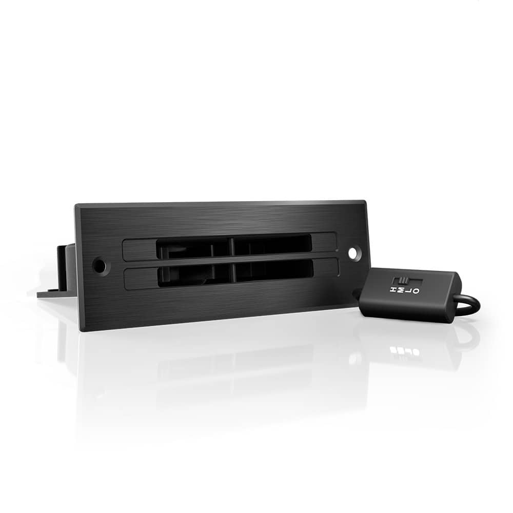 AC Infinity - AIRPLATE S2, Quiet Cabinet Cooling Fan 6" with Speed Controller - Black