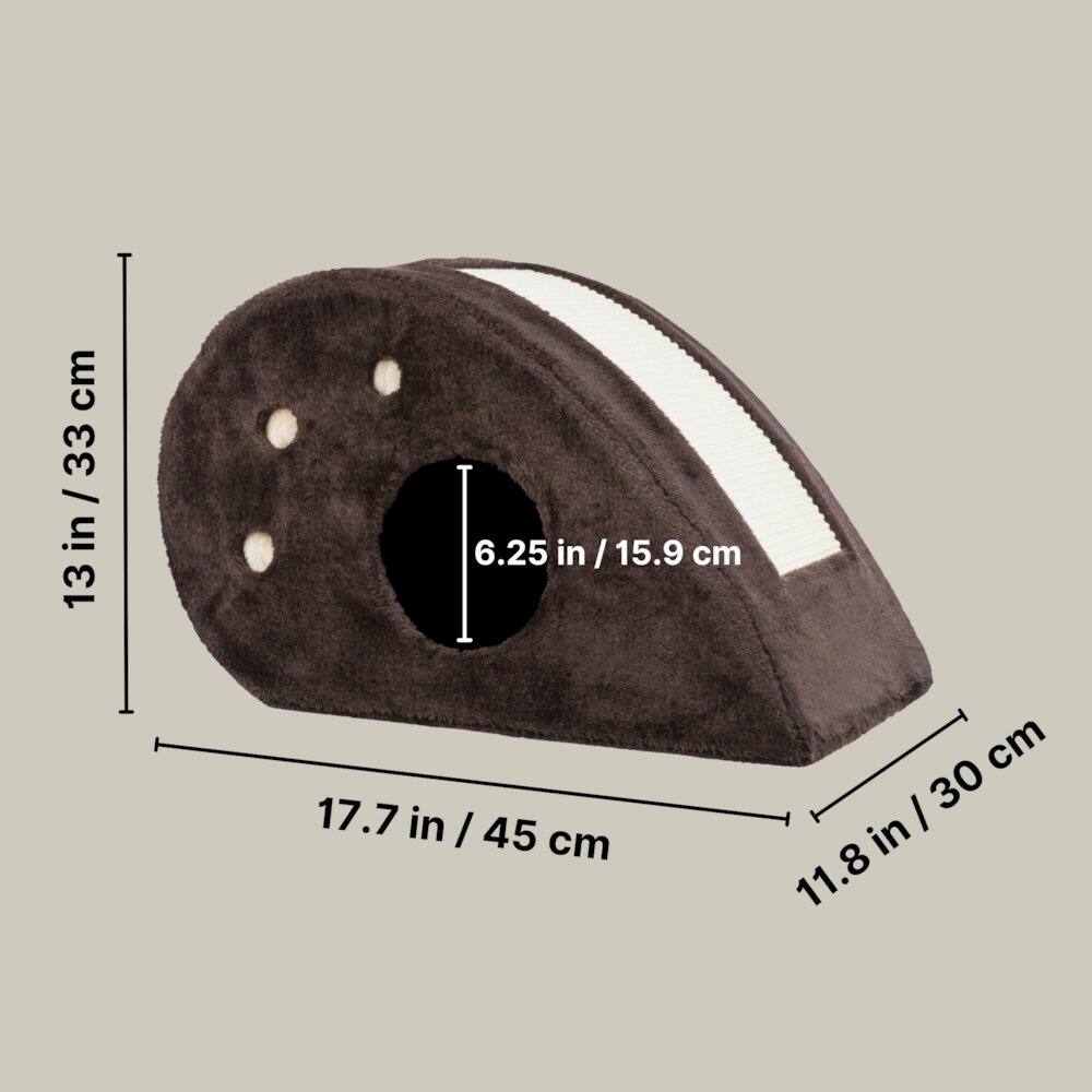 - 13 in / 33 cm
- 17.7 in / 45 cm
- 11.8 in / 30 cm
- 6.25 in / 15.9 cm