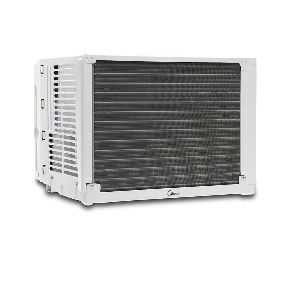 Alt View 6. Midea - MAW05R1WWTT_EOB 5000 BTU DOE Window Air Conditioner with ComfortSense Remote, Up to 150 sq. ft. - Refurbished Excellent - White.