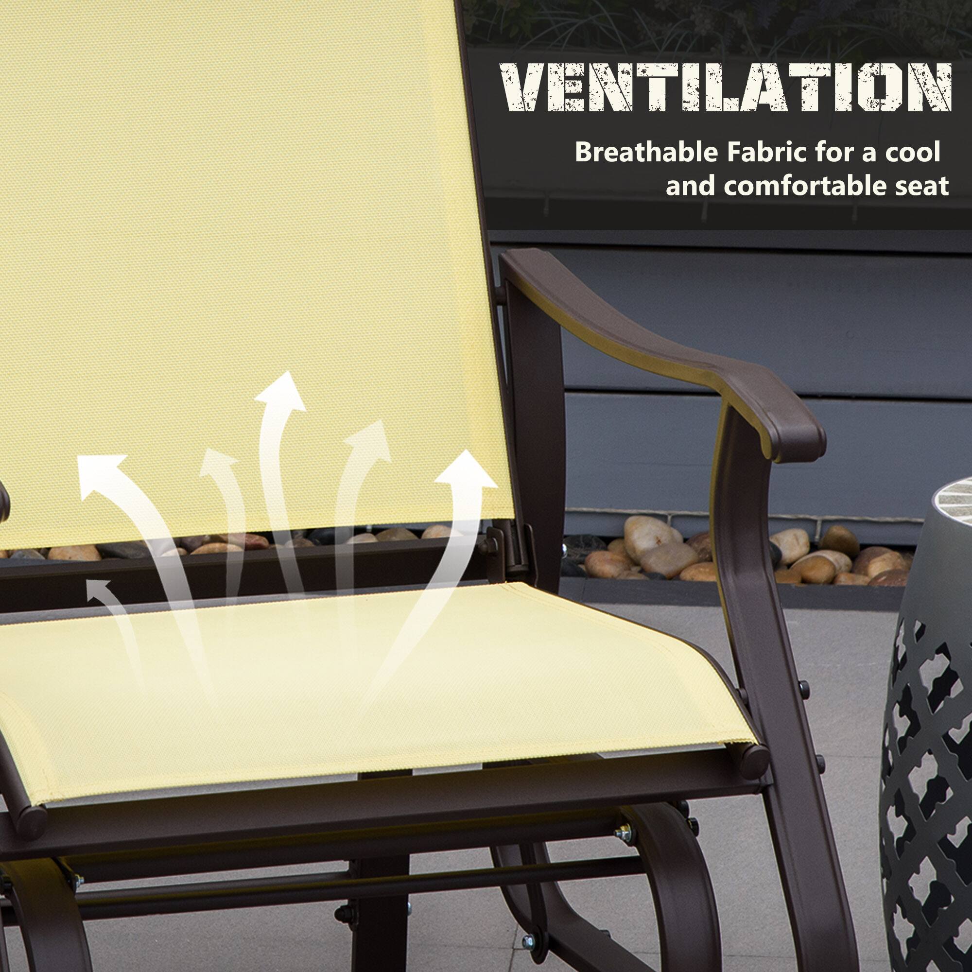 VENTILATION
Breathable Fabric for a cool and comfortable seat