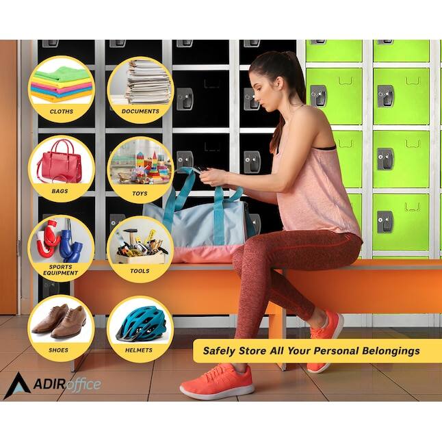 CLOTHS, DOCUMENTS, BAGS, TOYS, SPORTS EQUIPMENT, TOOLS, SHOES, HELMETS, Safely Store All Your Personal Belongings, ADIR office