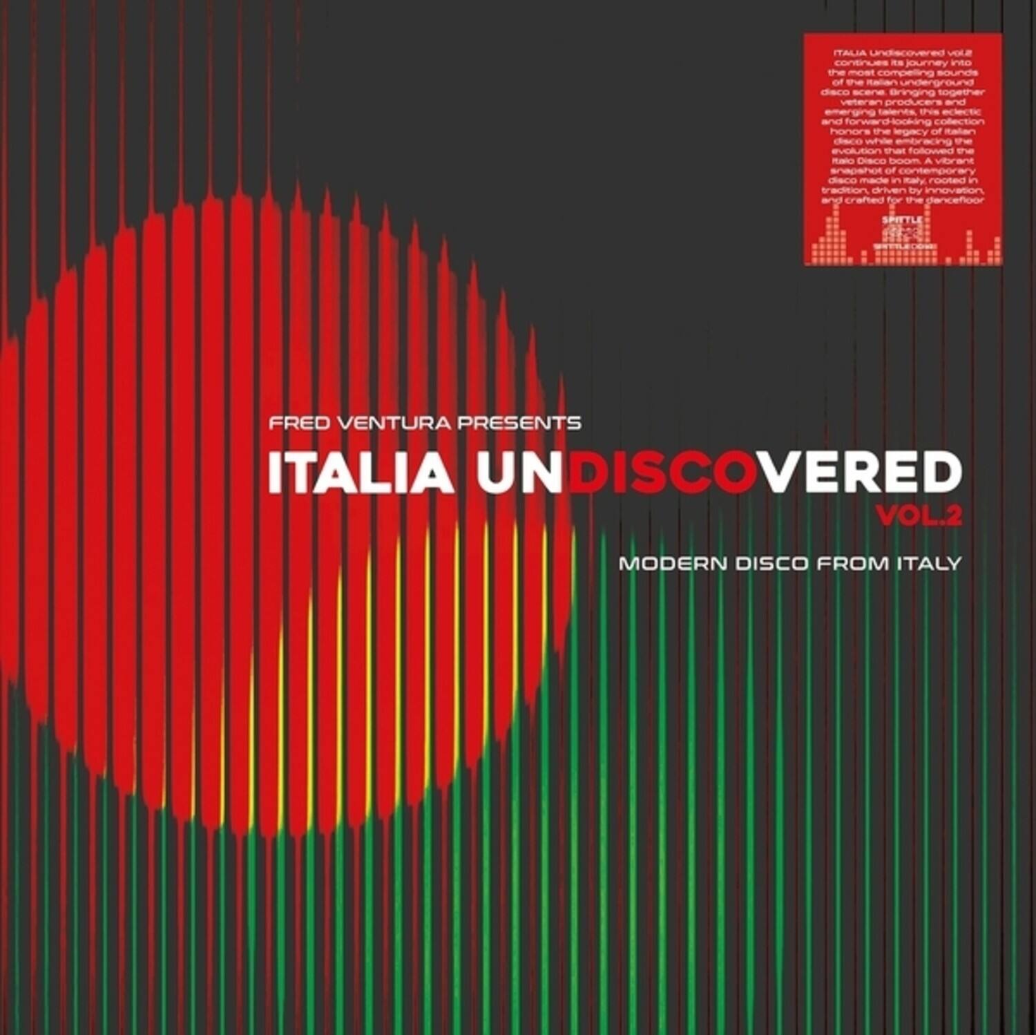 Various Artists - Fred Ventura Presents Italia Undisco Vered, Vol. 2: Modern Disco From Italy   - VINYL LP price history on PriceWatchPro
