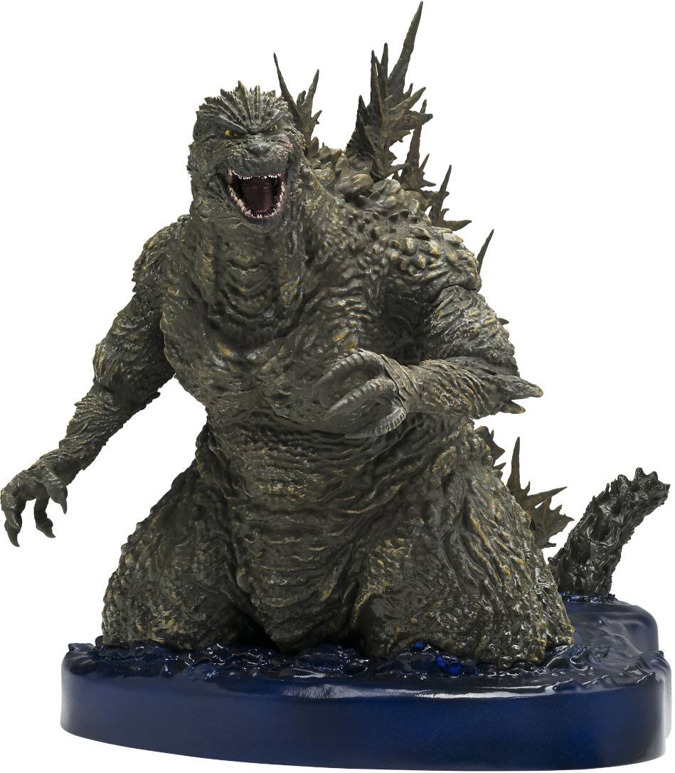 Alt View 3. Bandai - Godzilla Minus One Art Vignette Godzilla(2023) Offshore Image Ver. 10.6" Figure.