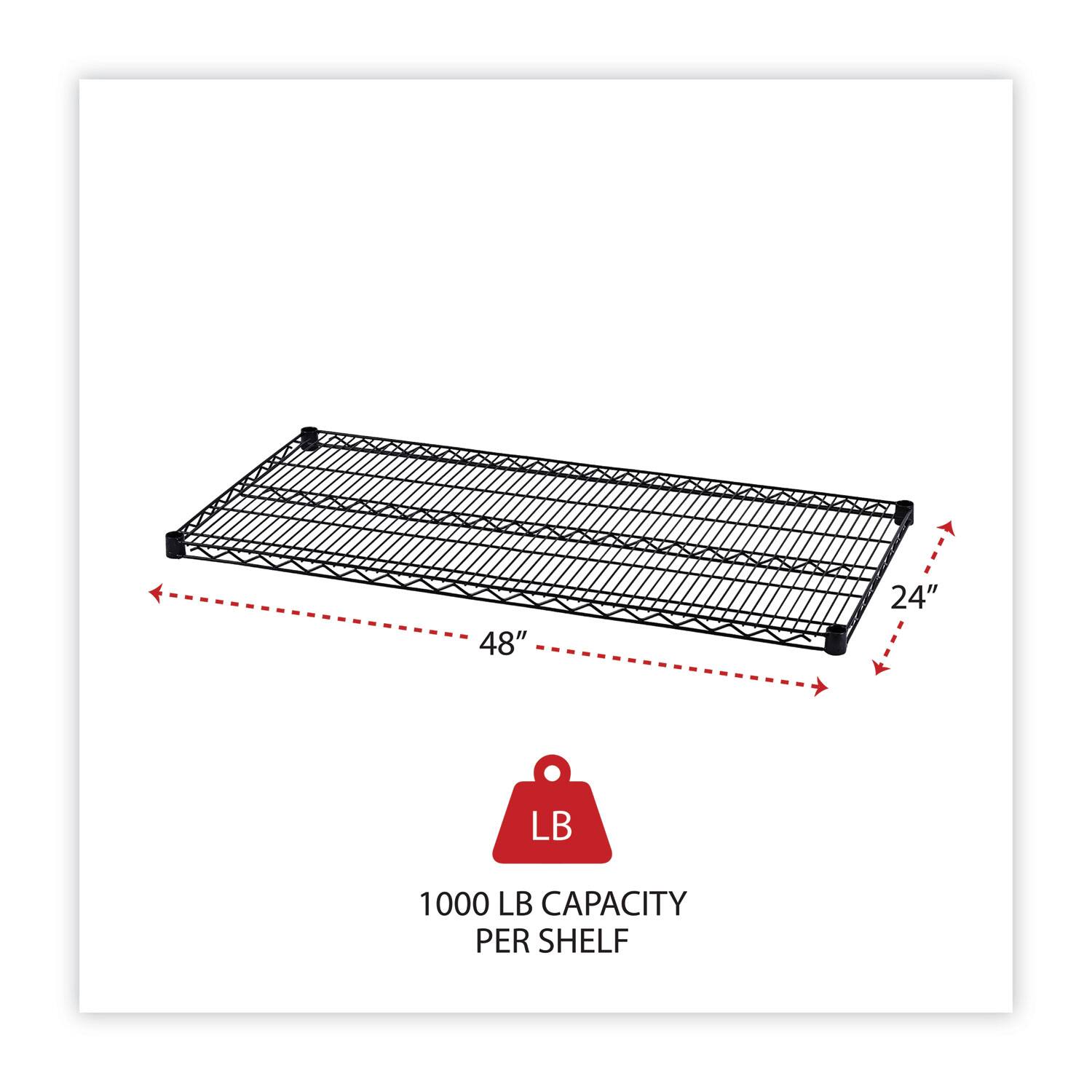 48" x 24" LB 1000 LB CAPACITY PER SHELF