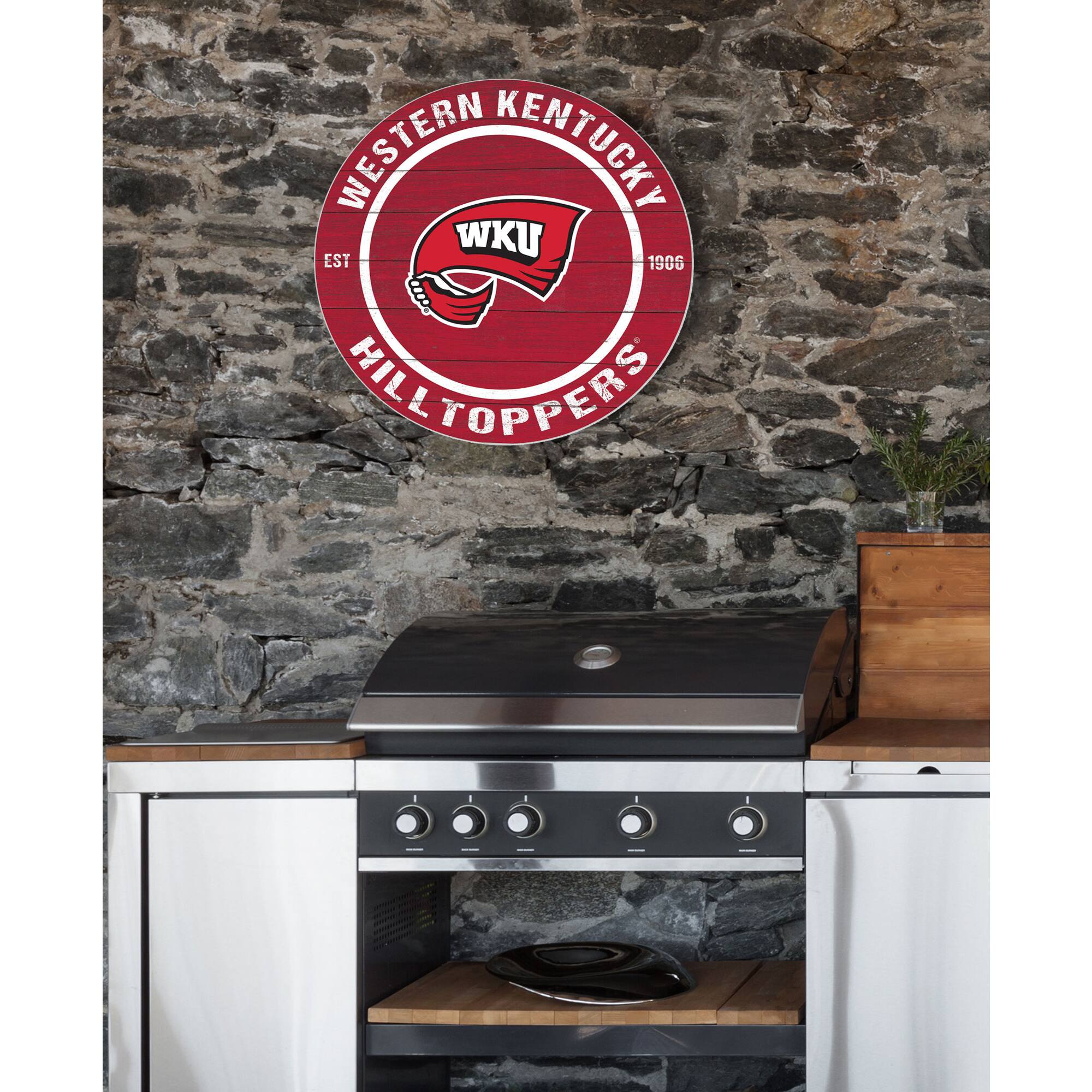 WESTERN KENTUCKY  
WKU  
EST 1906  
HILL TOPPERS