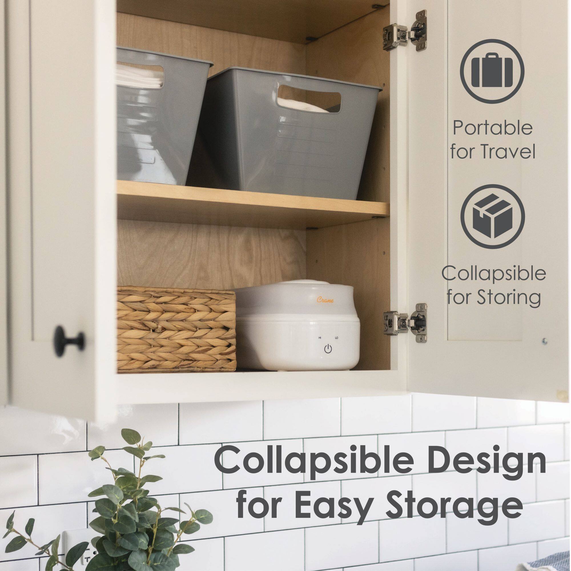Portable for Travel, Collapsible for Storing, Collapsible Design for Easy Storage