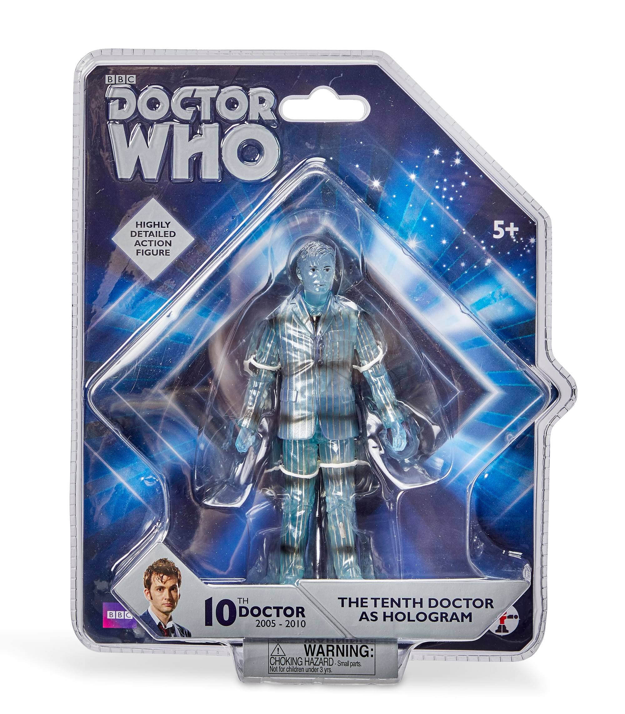 BBC Doctor Who Highly Detailed Action Figure 5+ 28th The Tenth Doctor 10 Doctor 2005-2010 As Hologram Warning: Choking Hazard Small parts Not for children under 3.