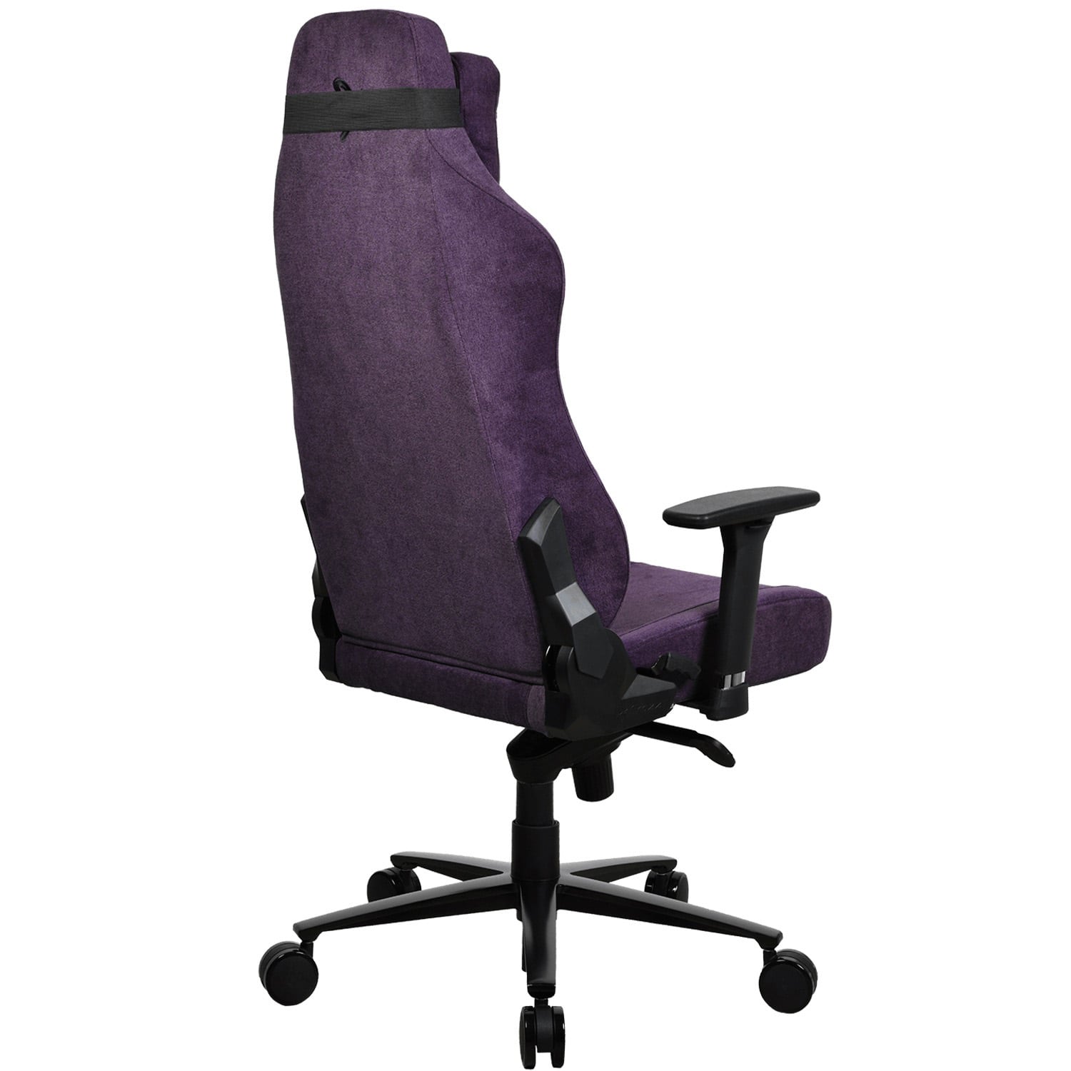 Alt View 14. Arozzi - Vernazza Soft Fabric Gaming Chair - Purple.