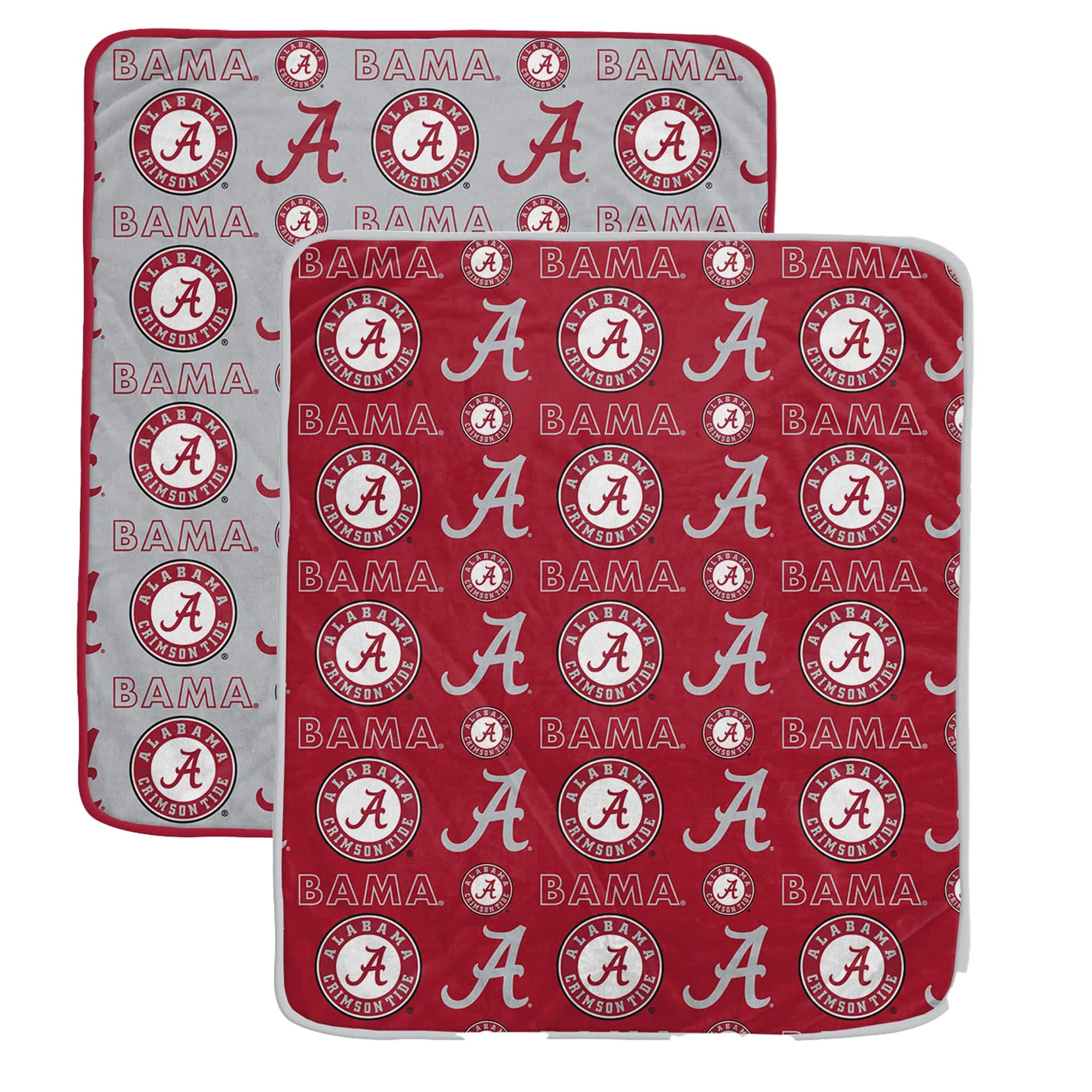 Pegasus - Alabama Crimson Tide 60- x 70- Home & Away Two-Piece Blanket Set - Multicolor