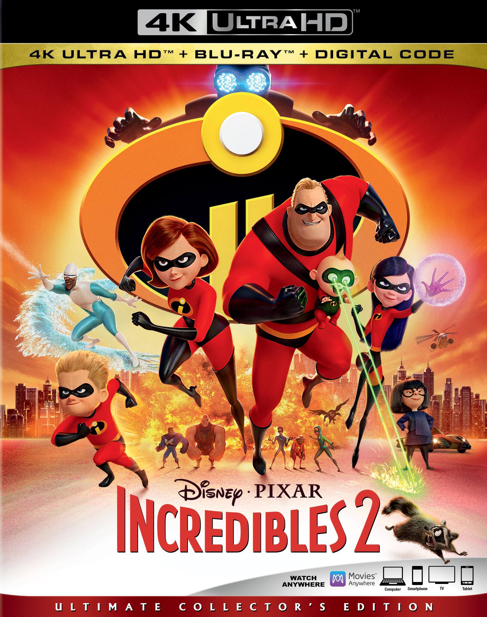 Alt View 1. Incredibles 2   - 4K Blu-Ray.