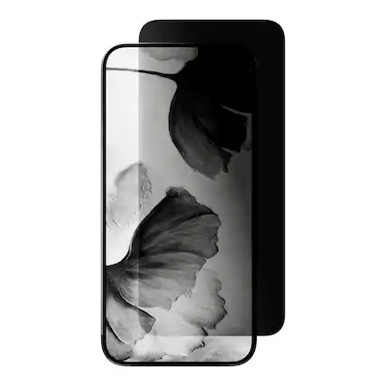 Front. Cellhelmet - Privacy Tempered Glass with Alignment Tray for iPhone 17 Pro Max - Clear.