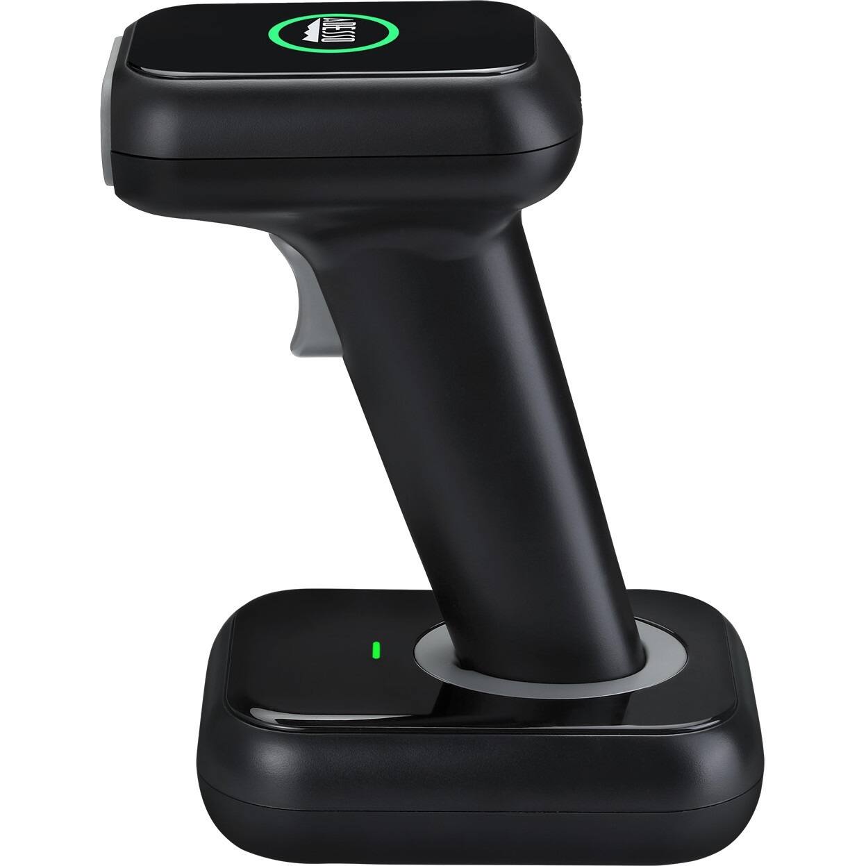 Alt View 4. Adesso - Adesso NuScan 2700R 2D Wireless Barcode Scanner with Charging Cradle - Wireless Connectivity - 120 scan/s - 1D, 2D - Black.